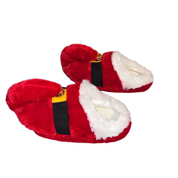 Dan Dee Christmas Elf Red Shoe/Slipper w/ Gold Jingle Bell and Jingle Stick - Picture 3 of 6
